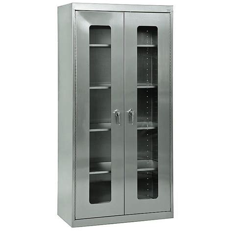 clear view storage cabinets steel|clear view wall storage cabinet.